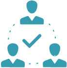 グループ全体の異動発令業務効率化